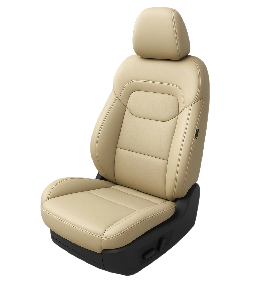 Beige Seat Covers - Genuine Leather - Image 7
