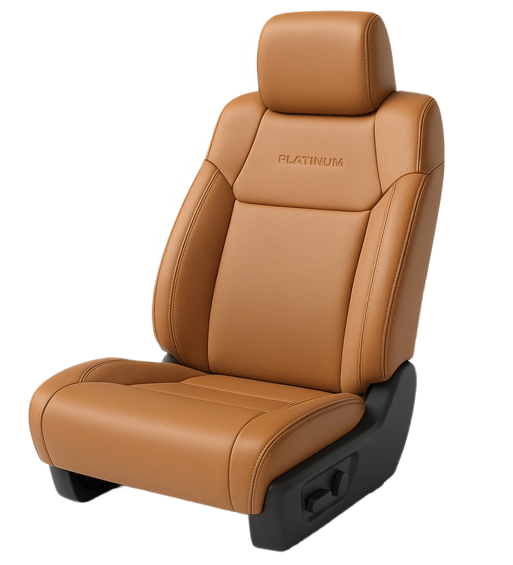 Brown Seat Covers - Genuine Leather - Image 4