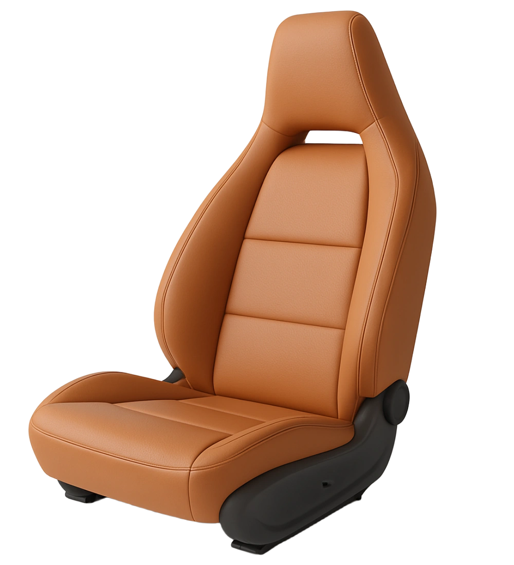 Caramel Seat Covers - Genuine Leather - Image 4