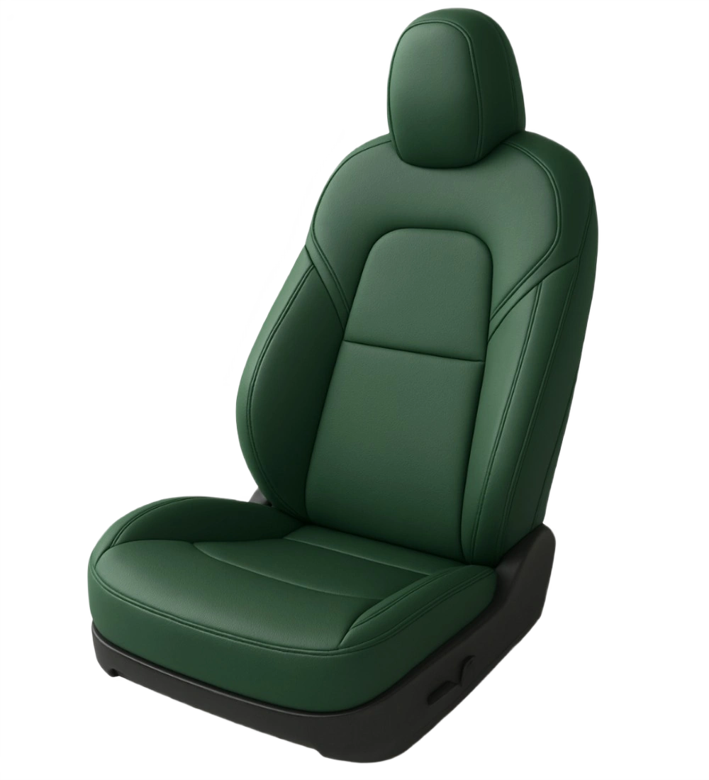 Alternative view of Green Seat Covers - Genuine Leather